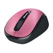 885370412048-Microsoft Wireless Mobile Mouse 3500 - souris - 2.4 GHz - magenta-Angle gauche-0