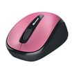 Microsoft Wireless Mobile Mouse 3500 - souris - 2.4 GHz - magenta