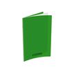 3020120014531-Conquérant Classique - Cahier polypro 24 x 32 cm - 48 pages - grands carreaux (Seyes) - ve-Angle gauche-0