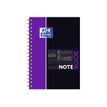 3020120121222-Oxford Etudiants - Cahier Notebook B5 (19 x 25 cm) - 160 pages - grands carreaux (Seyes) - double spirale - disponible dans-Avant-1