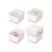 Leitz MyBox - Boîte de rangement format moyen - blanc/rose
