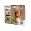 Epson 378XL Ecureuil - pack de 6 - noir, cyan, magenta, jaune, magenta clair, cyan clair - cartouche d'encre originale