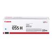 4549292124804-Canon 055H - cyan - cartouche laser d'origine-Avant-2