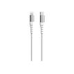 3571211460565-BigBen Connected - chargeur secteur pour smartphone avec cable 1,2 m - USB-C - blanc - 20W-Avant-1