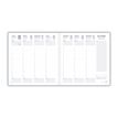 3147281202505-Agenda Classique - 1 semaine sur 2 pages - 16 x 16 cm - disponible dans différentes couleurs - Lecas--1
