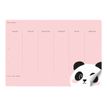 LEGAMI Panda Smart Notes - Tapis de souris en papier bloc-notes