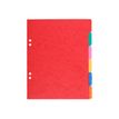 3130630004066-Exacompta Nature Future - Intercalaire 6 positions - 17 x 22 cm - carte blanche-Avant-1