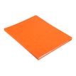 3141879171150-Exacompta - 50 Chemises à dos rainé - 400 gr - orange-Angle gauche-1