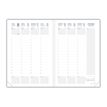 3147281209160-Agenda Classique - 1 semaine sur 2 pages - 21 x 27 cm - disponible dans différentes couleurs - Lecas--1