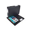 Oxford Memphis - Boîte de classement plastique - dos 60 mm - noir