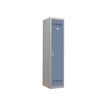 3219093105012-Vestiaire Industrie Propre - 1 porte - 180 x 30 x 50 cm - gris/beu-Angle gauche-0