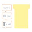 3147330066249-Nobo - 100 Fiches en T - Taille 2 - jaune-P_2202004_2-1