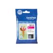 4977766780162-Brother LC3213 - Pack de 4 - noir, cyan, magenta, jaune - cartouche d'encre originale-Avant-1