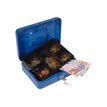 3700092215395-Reskal PV2B - Caisse à monnaie - 30 x 24 x 9 cm - bleu-Angle gauche-0