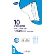 La Couronne - 10 Pochettes bulles - 120 x 215 mm - autocollant - blanc