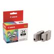 4960999007335-Canon BCI-24BK - noir - originale - réservoir d'encre-Avant-0