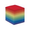 3413560240019-Quo Vadis - Bloc Cube avec support plexi - arc en ciel -P_2343950_1-1