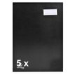 Exacompta - 5 Parapheurs direction 16 compartiments - noir