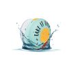 8052461965741-Legami - Haut-parleur bluetooth waterproof - motif paresseux-Angle gauche-0