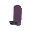 3595560011599-Unilux Steely - Patère magnétique - prune-Angle droit-0