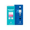3329680372762-Clairefontaine Metric - Cahier de travaux pratiques (TP) pour déficients visuels - 17 x 22 cm - 64 pages - Grands carreaux noirs agrandis - Disponible -Avant-2