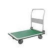 3701254715371-Chariot pliant - grand plateau vert - 300 kg-Angle gauche-0