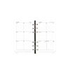 3371010119035-Recharge pour organiseur Timer 17 Horizontal - 1 semaine sur 2 pages - 10 x 17 cm - Quo Vadis--0
