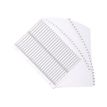 5016196104335-Exacompta - Pack de 4 intercalaires 50 positions numériques - A4 - blanc - touches plastifi-Multi-angle-2