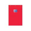 Oxford - Pack de 5 Blocs notes - A5 - 160 pages - petits carreaux - rouge