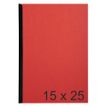 Exacompta Forever - 15 Paquets de 25 couvertures à reliure A4 (21 x 29,7 cm) - 270 g/m² - rouge