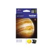 4977766694032-Brother LC1240 - jaune - cartouche d'encre originale-Avant-4