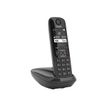 4250366854557-Gigaset AS690 - téléphone sans fil - noir-Angle gauche-2