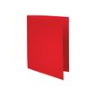 3288583401125-Exacompta Super 160 - 5 Paquets de 100 Chemises - 160 gr - rouge-Angle droit-1
