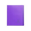 Clairefontaine Koverbook - Cahier polypro 17 x 22 cm - 96 pages - grands carreaux (Seyes) - violet
