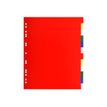 3141870000930-Exacompta - Intercalaire 12 positions - A4 Maxi - polypropylène coloré-Avant-0