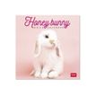 8051128759853-Legami - Calendrier mensuel 2024 - 18 x 18 cm - lapin en peluche -Avant-0