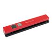 IRIS IRIScan Anywhere 5 - scanner de documents A4 - portable - Wifi - 1200 ppp x 1200 ppp - rouge - 30ppm