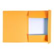 3130633448096-Exacompta Forever - 100 Chemises imprimées - 280 gr - orange-Avant-1