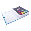 3130632026424-Exacompta - 10 Chemises extensibles à sangle - bleu-Angle gauche-2