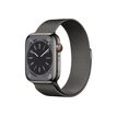 194253180029-Apple Watch Series 8 (GPS + Cellular) - montre connectée - 41mm - 32 Go - graphite-Angle droit-0