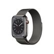 Apple Watch Series 8 (GPS + Cellular) - montre connectée - 41mm - 32 Go - graphite
