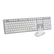 3303170081303-T'nB CLASSY - Ensemble clavier et souris sans fil - gris-Angle gauche-1
