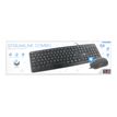 3303170071915-T'nB STREAMLINE COMBO - ensemble clavier et souris filaire - noir-Avant-2