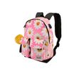 Oh My Pop! Twin Happy Flower - Sac à dos 44 cm - 3 compartiments - Karactermania