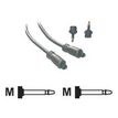 MCL Samar - câble audio optique Toslink (M)/(M) + adaptateur - 2 m