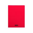 Calligraphe 8000 - Cahier polypro A4 (21x29,7 cm) - 96 pages - petits carreaux (5x5 mm) - rouge