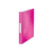 4002432106417-Leitz WOW - classeur à anneaux - pour A4 - capacité : 200 feuilles - rose métallisé-P_300018813_1-0