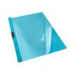 4049793024554-Esselte Vivida - chemise à clip - pour A4 - capacité : 25 feuilles - bleu avec couvercle-P_300019825_1-0