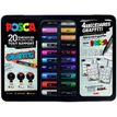 3296280042695-Posca Graffiti - Pack de 20 marqueurs – coffret métallique - pointes et couleurs assort-P_300034753_1-0