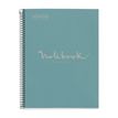 8422593060926-Notebook ECO EMOTIONS, carton recyclé, A4, quadrillage 5x5 mm, 80 feuilles de 1 couleur, Miquelrius, B--0